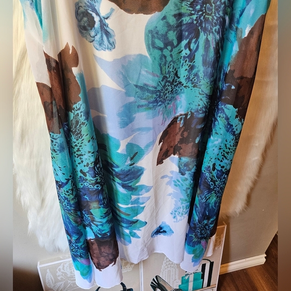 Temptation Italy Italian Florals Lined Swing Dress - Picture 3 of 8